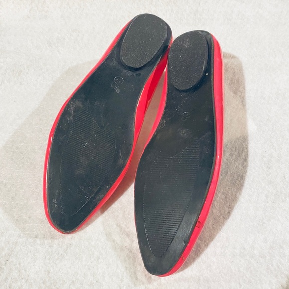 Warm pink pointed toe flats - Picture 4 of 4